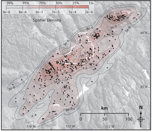 esrp spatial density